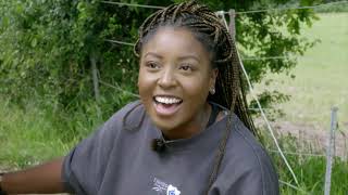 Blue Peter star Mwaka Mudenda gets vaccinated in Blackburn!
