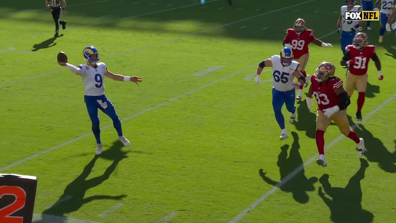 Stafford pinpoints Allen for TD connection