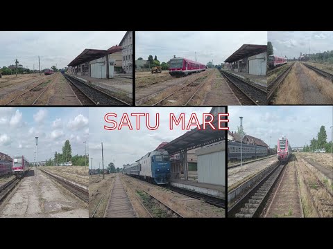 🚂🚂📯📯Magical train moments in Satu Mare Trainstation🚂🚂📯📯