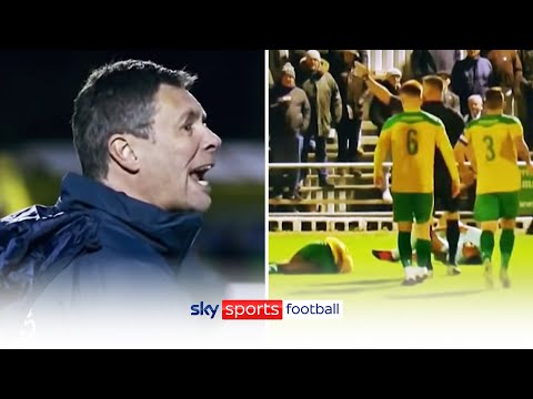 Crunching tackles & fiery exchanges 🤬| Behind The Scenes on a Match Day with Hitchin Town