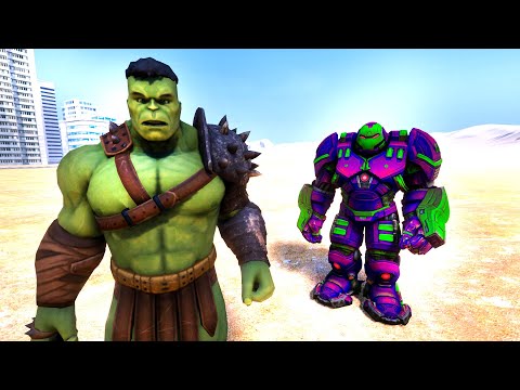 HULK VS HULKBUSTER - Süper Kahraman Dövüşleri