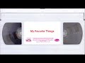 Barney My Favorite Things 1998 Lyrick Studios VHS