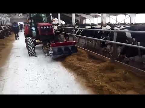 Шнек для подталкивания кормов