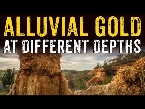ALLUVIAL GOLD At Different Depths