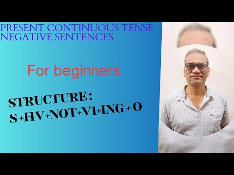 Apresentar sentenças negativas tensas contínuas