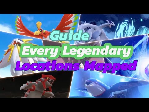 ALL 25 LEGENDARY POKEMON LOCATIONS MAPPED GUIDE ( The Indigo Disk DLC ) - Pokémon Scarlet & Violet
