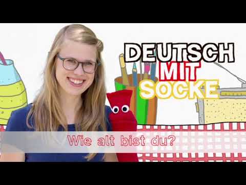 Deutsch mit Socke Folge 2 Wie alt bist du?