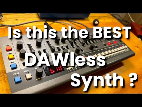 Roland JX-08 is a DAWless MONSTER! Review & demo of pro synth features mobile MIDI music creators
