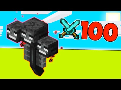100 WITHER BOSS DA ELIMINARE - Minecraft ITA Eternal