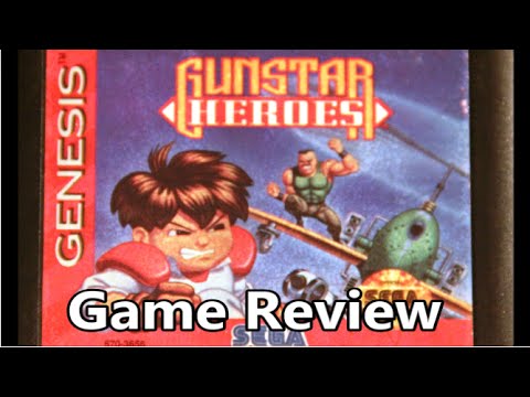 Gunstar Heroes Sega Genesis Review - The No Swear Gamer Ep 142