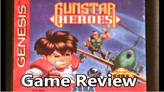 Gunstar Heroes Sega Genesis Review - The No Swear Gamer Ep 142