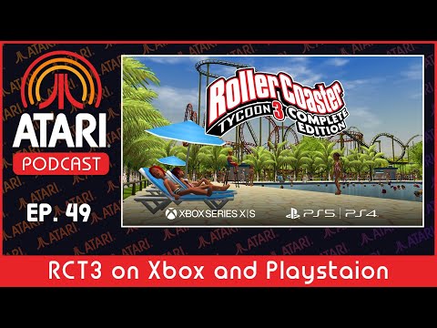 Atari Podcast Episode 49 - RollerCoaster Tycoon 3 on PS and Xbox w/ Muteki - YouTube
