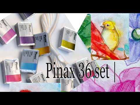 Pinax set 36 | watercolour #watercolor #акварель #artmaterial