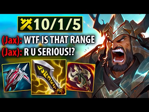 I Think This Was The First Time This Jax Played Against Tryndamere...