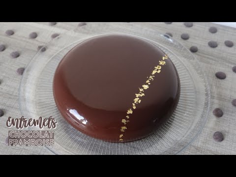 Recette Entremet chocolat et framboises