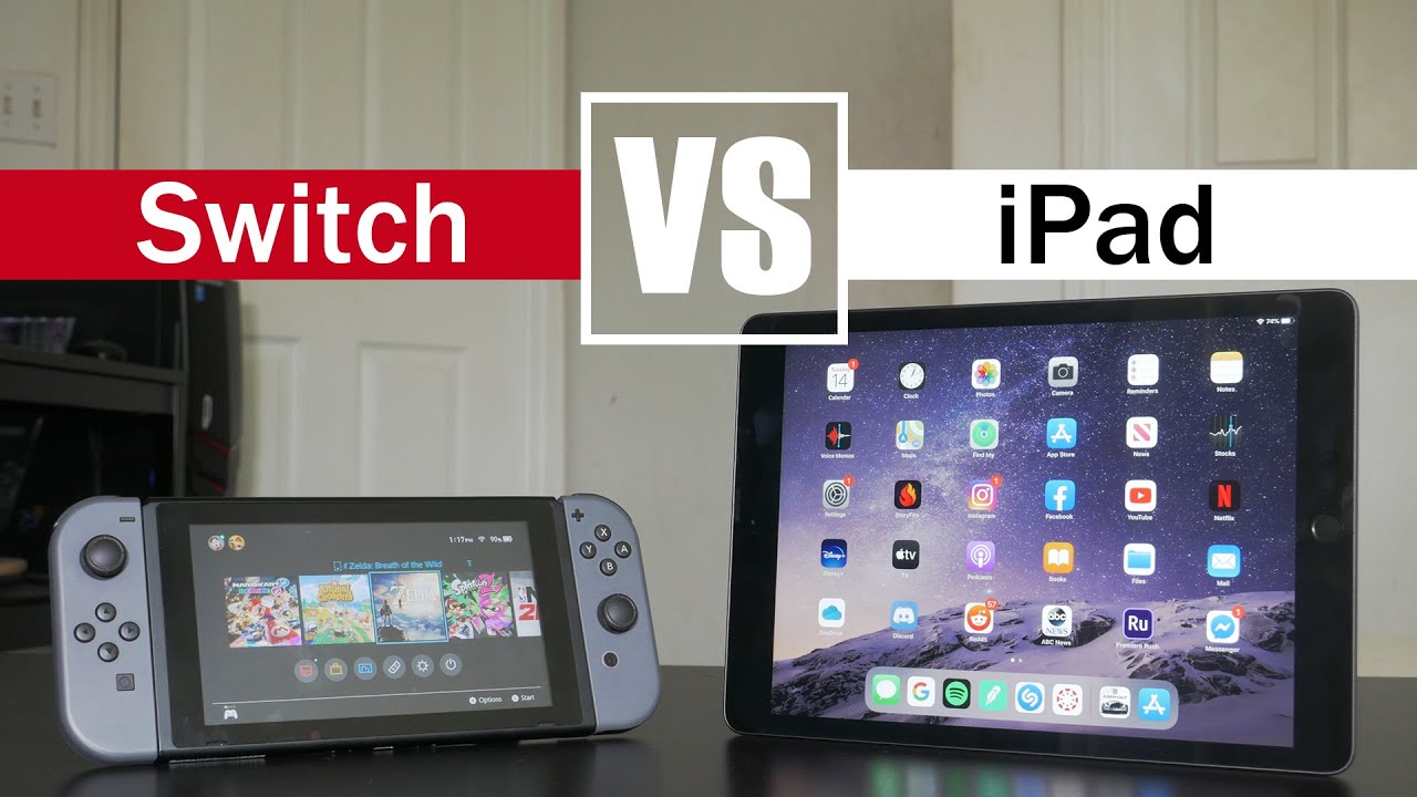 Nintendo Switch Vs Apple iPad - Review