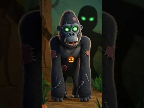 Halloween Zoo Animal Sounds Song 🎃 | Learn Animal Names for Kids | Fun Nursery Rhyme