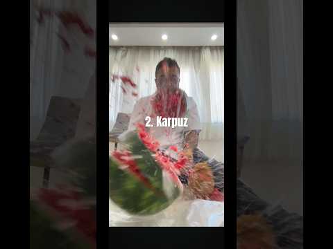 2. Karpuz böyle patladı