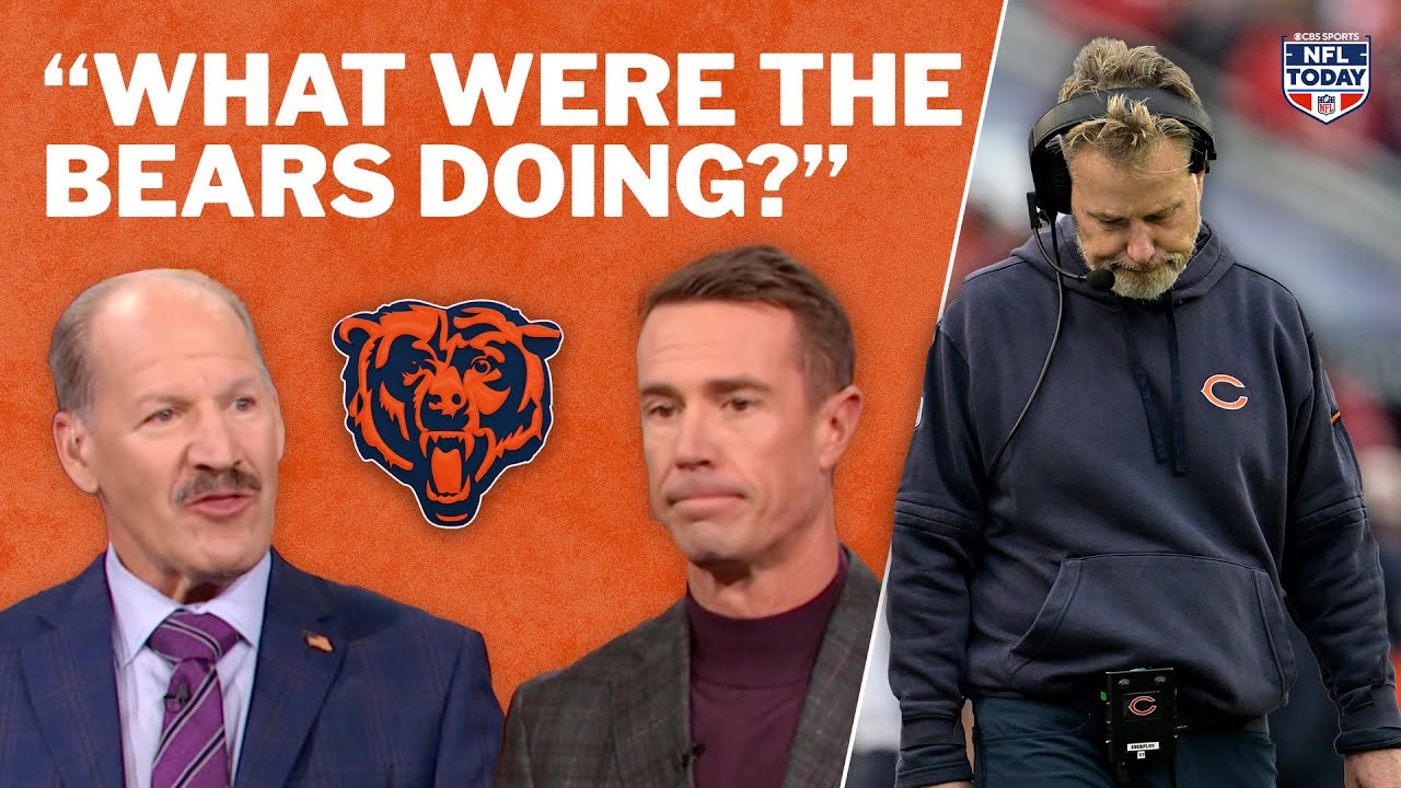 WHAT WERE THE BEARS DOING? | Matt Ryan rips Eberflus' clock management | NFL Today