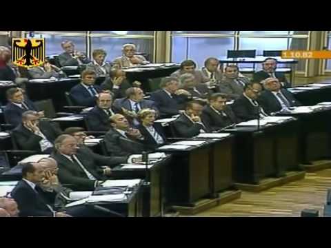 Regierungswechsel 1982 Herbert Wehner zum Misstrauensvotum