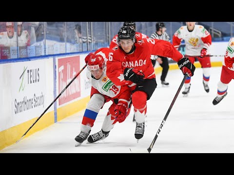 Canada vs Russia 1.4.21 IIHF World Junior Championship 2021 Semifinal
