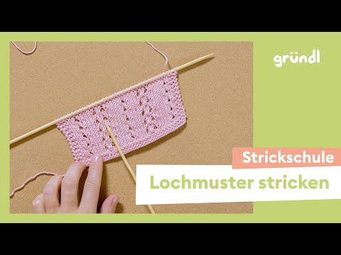 Knitting lace patterns for beginners - step by step