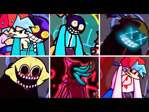 FNF - Ballistic but everytime it's Whitty turn a Different Skin mod is used