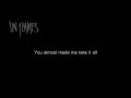 In Flames - Metaphor [HD/HQ Lyrics in Video]