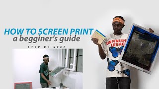 How To Screen Print for Beginners