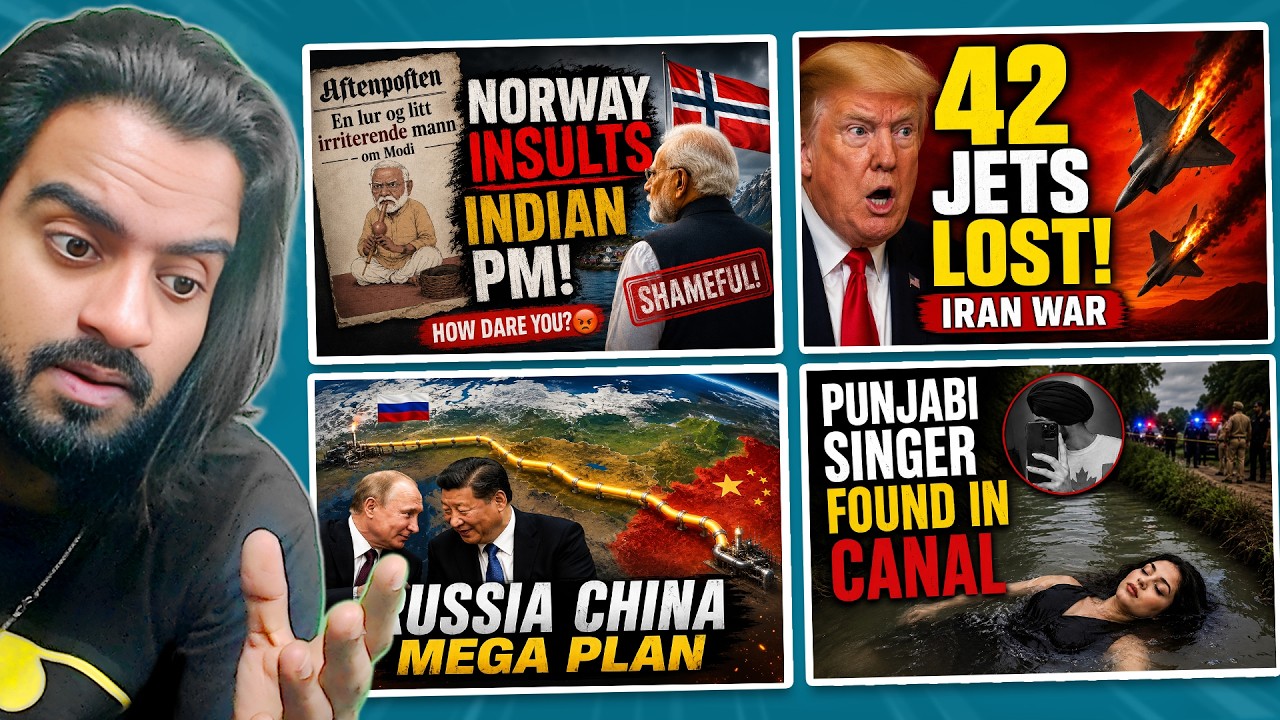 Norway Shows Modi as Snake Charmer, Trump Lost 42 Fighter Jets, Gen Z Cockroach Janata Party