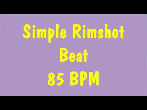 Drum Loops for Practice Rimshot with 85 bpm
