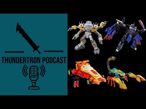 Thundertron Podcast: Transformers Age Of The Primes Wave 4 Revealed!!! (Thoughts)