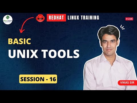 Sessione 16 | Strumenti UNIX di base | Utilizzo degli strumenti UNIX di base in RHEL | Classi Nehra