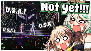 Cecilia and Gigi can't handle with how wild Los Angeles crowd!