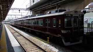preview picture of video '阪急嵐山線6300系 桂駅発車 Hankyu 6300 series EMU'