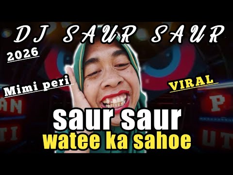 DJ SAUR SAUR MIMI PERI X WATEE KA SAHOE WHICH WAS THE MOST VIRAL IN THE MONTH OF RAMADHAN