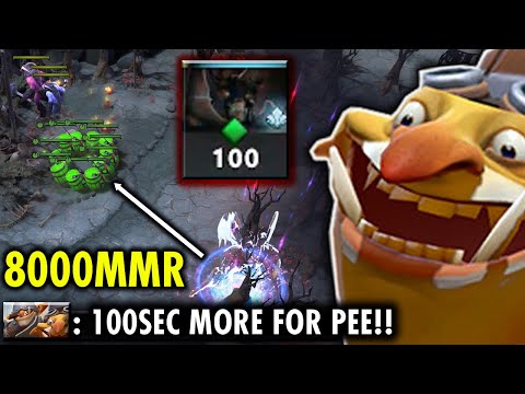 What is more BRUTAL Than this?? WTF Instantly Giving the 8000MMR Doom 100Second more to PEE!!