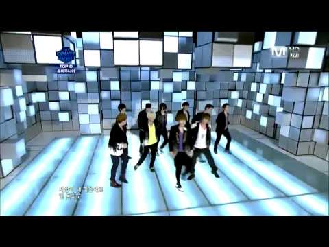 [HD] 110811 Super Junior Mnet - Superman + Mr. Simple + Winner