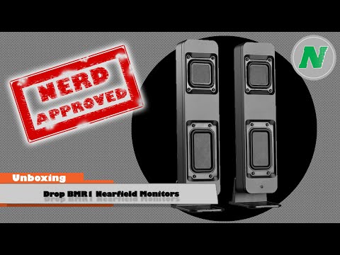 Unboxing The Drop BMR1 Nearfield Monitors