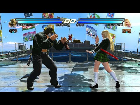 284_1 Lili y Alisa RED VS (CapGodLion) King y BOB - Tekken Tag 2 ( Uchiha x24 ) GamePlay