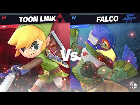 Game Nest Smash It Up: Boat (Toon Link) vs Celso (Falco) - Winners Round 2