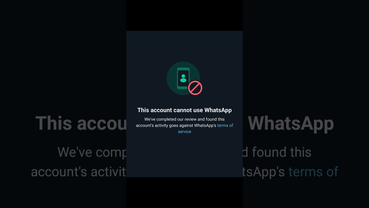 How To Unban WhatsApp Number | WhatsApp Banned Account Unban