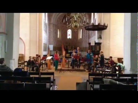 Kinder komponieren-musizieren in Hamburg Alte Musik mit Harfe Flöte