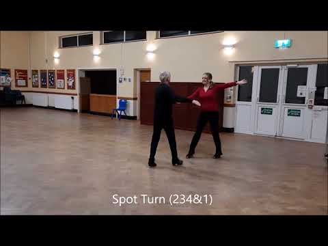 Intro Pre Bronze Cha Cha Routine   Slow Motion Walkthrough