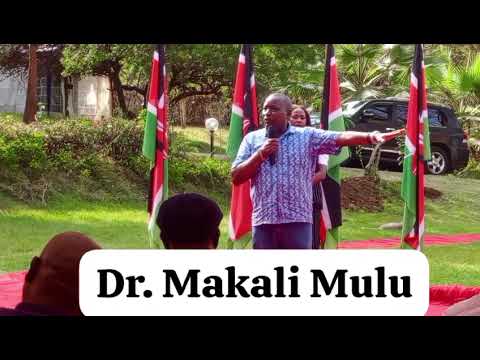 Hon.Dr.Makali Mulu ,CBS on his 2027 gubernatorial race