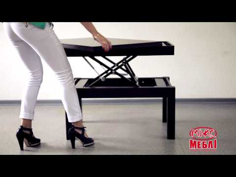 Стол-трансформер Флай цвет дуб сонома ТМ Микс Мебель - фото 1 - id-p436650459