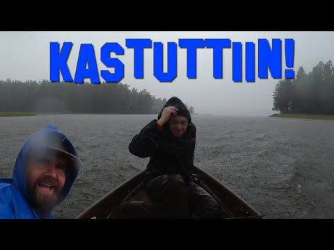Ahven, hauki ja kuha | Kaatosateen jälkeen kala puree!
