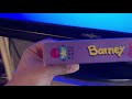 Opening To Barney Songs 1995 VHs 2003 Reprint