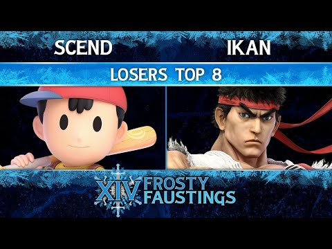 FFXIV - Smash Ultimate LOSERS TOP 8 - Scend (Ness) vs Ikan (Ryu)