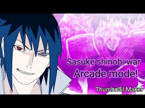 Boruto infinity mugen 2(Arcade): sasuke SW Gameplay